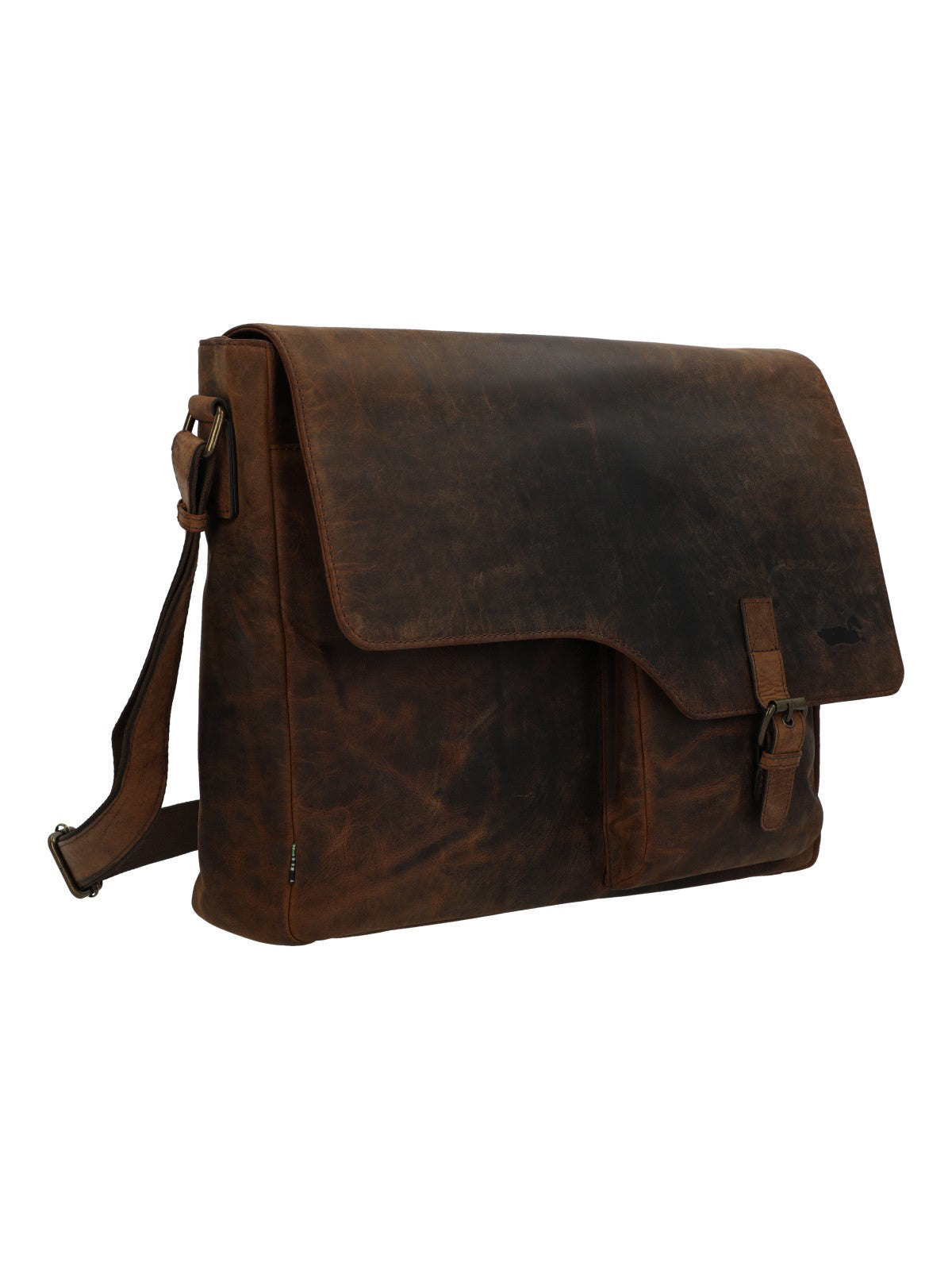 Maletin Cuero Hombre Oh Leclerc Bag Café Rockford