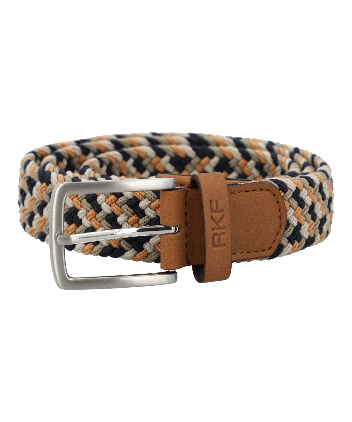Cinturon Cuero /Elastano Hombre Rf Tyron Multicolor Rockford