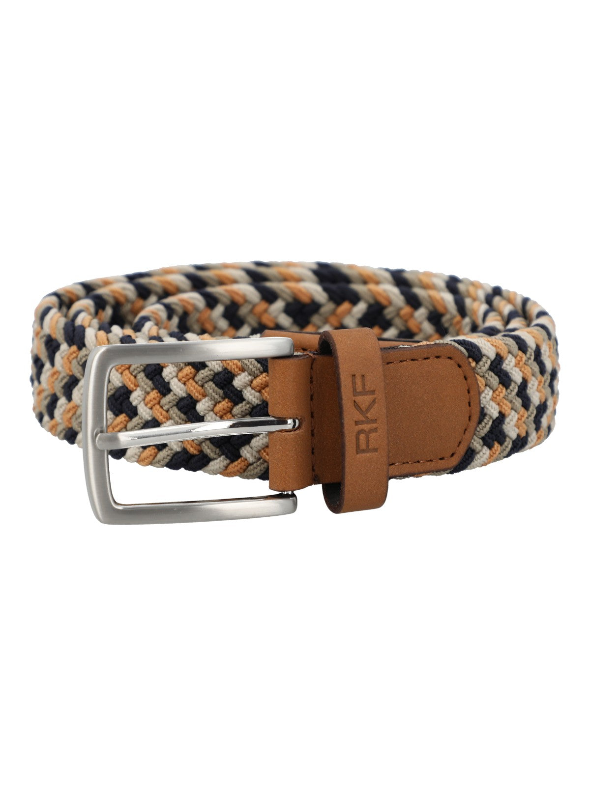 Cinturon Cuero /Elastano Hombre Rf Tyron Multicolor Rockford