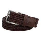 Cinturon Cuero /Elastano Hombre Rf Travis Café Rockford