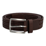 Cinturon Cuero /Elastano Hombre Rf Travis Café Rockford