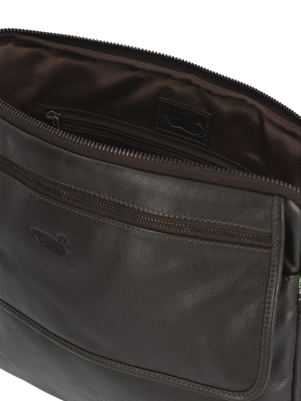 Maletín Cuero Hombre Np Scott Bag Café Rockford