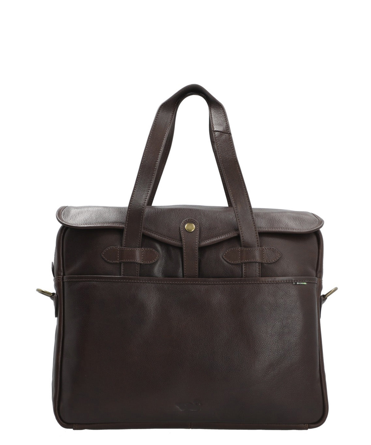 Maletín Cuero Hombre Sd Swartz Bag Café Rockford