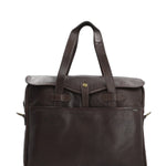 Maletín Cuero Hombre Sd Swartz Bag Café Rockford