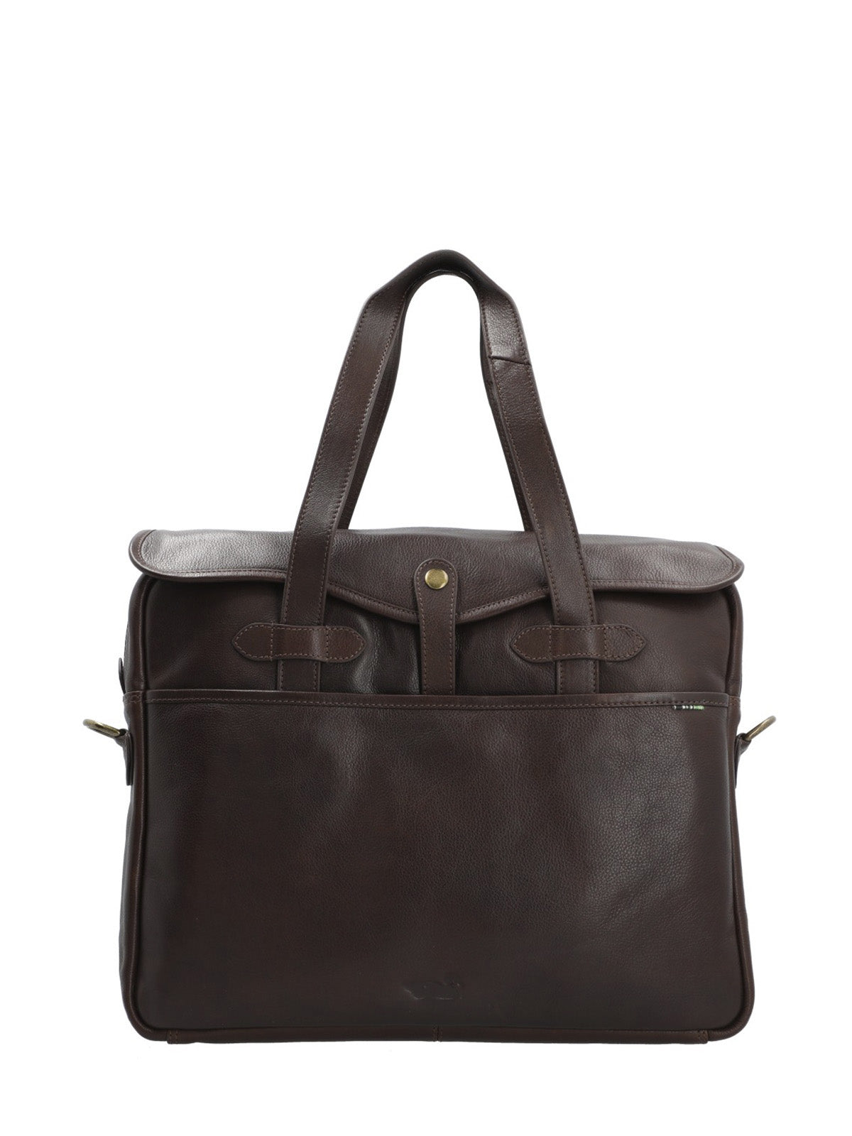 Maletín Cuero Hombre Sd Swartz Bag Café Rockford