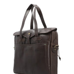 Maletín Cuero Hombre Sd Swartz Bag Café Rockford