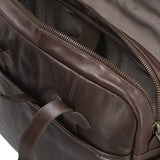 Maletín Cuero Hombre Sd Swartz Bag Café Rockford