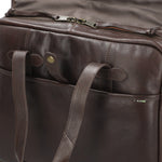 Maletín Cuero Hombre Sd Swartz Bag Café Rockford