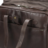 Maletín Cuero Hombre Sd Swartz Bag Café Rockford