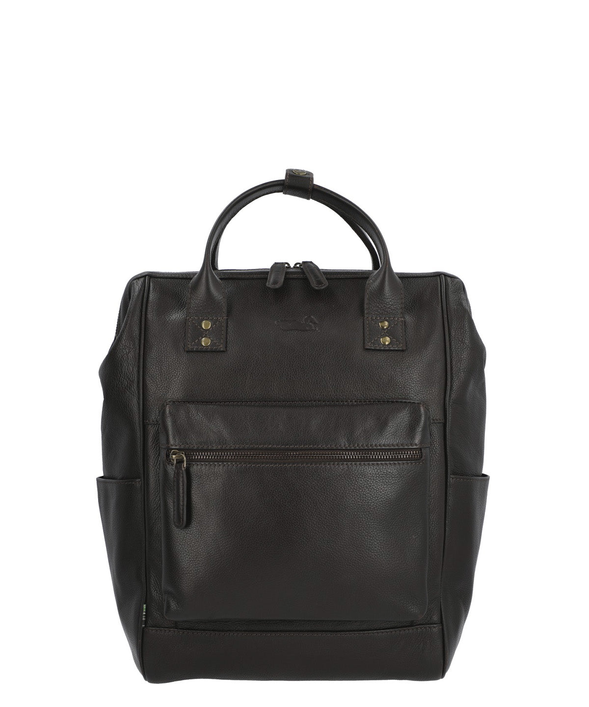 Mochila Cuero Hombre Np Spencer Back Café Rockford