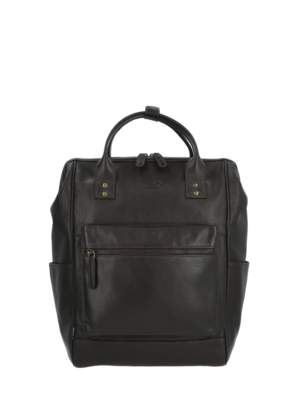 Mochila Cuero Hombre Np Spencer Back Café Rockford