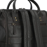 Mochila Cuero Hombre Np Spencer Back Café Rockford