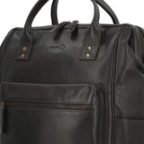 Mochila Cuero Hombre Np Spencer Back Café Rockford