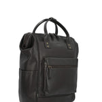 Mochila Cuero Hombre Np Spencer Back Café Rockford