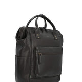 Mochila Cuero Hombre Np Spencer Back Café Rockford
