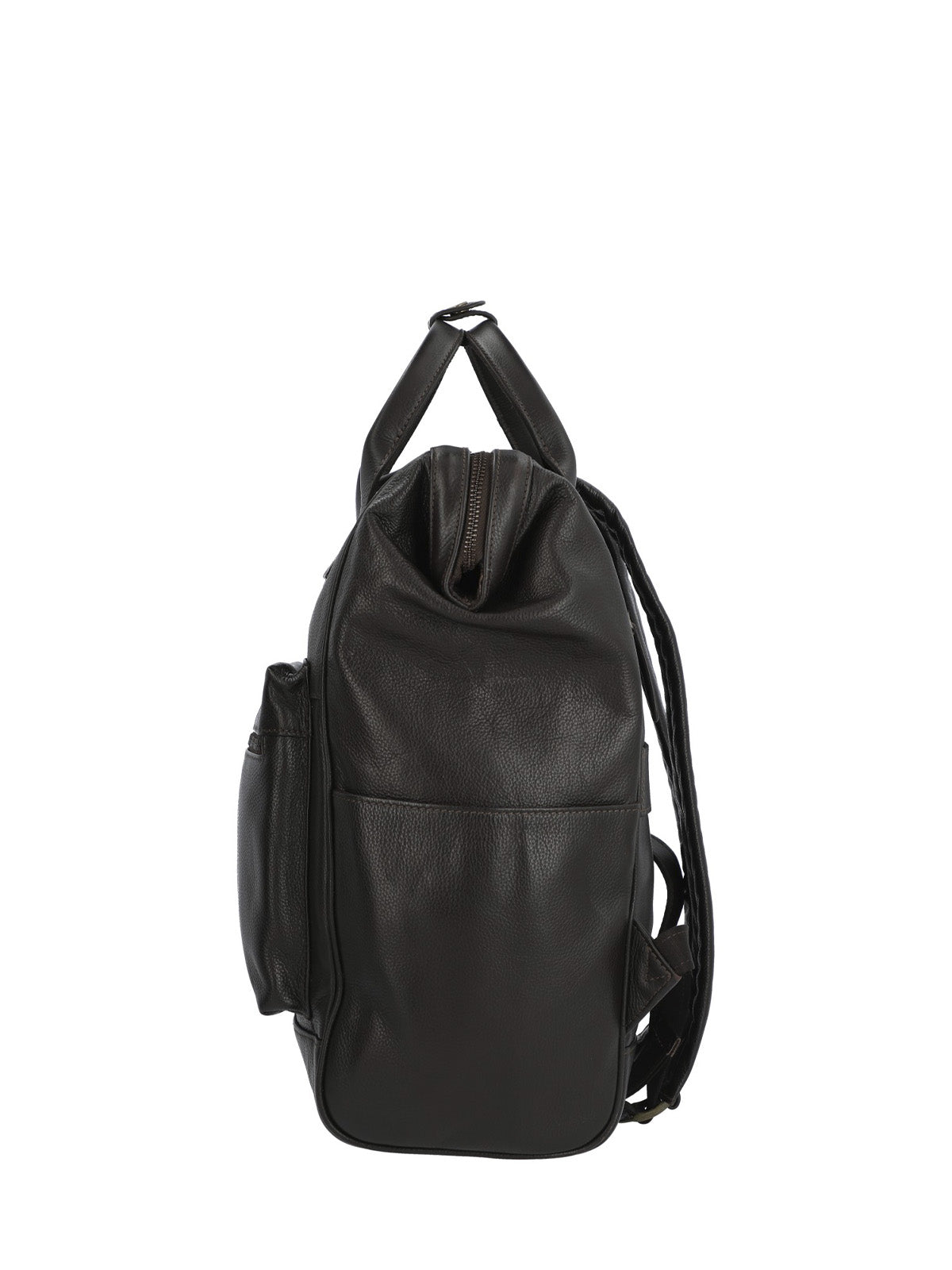 Mochila Cuero Hombre Np Spencer Back Café Rockford