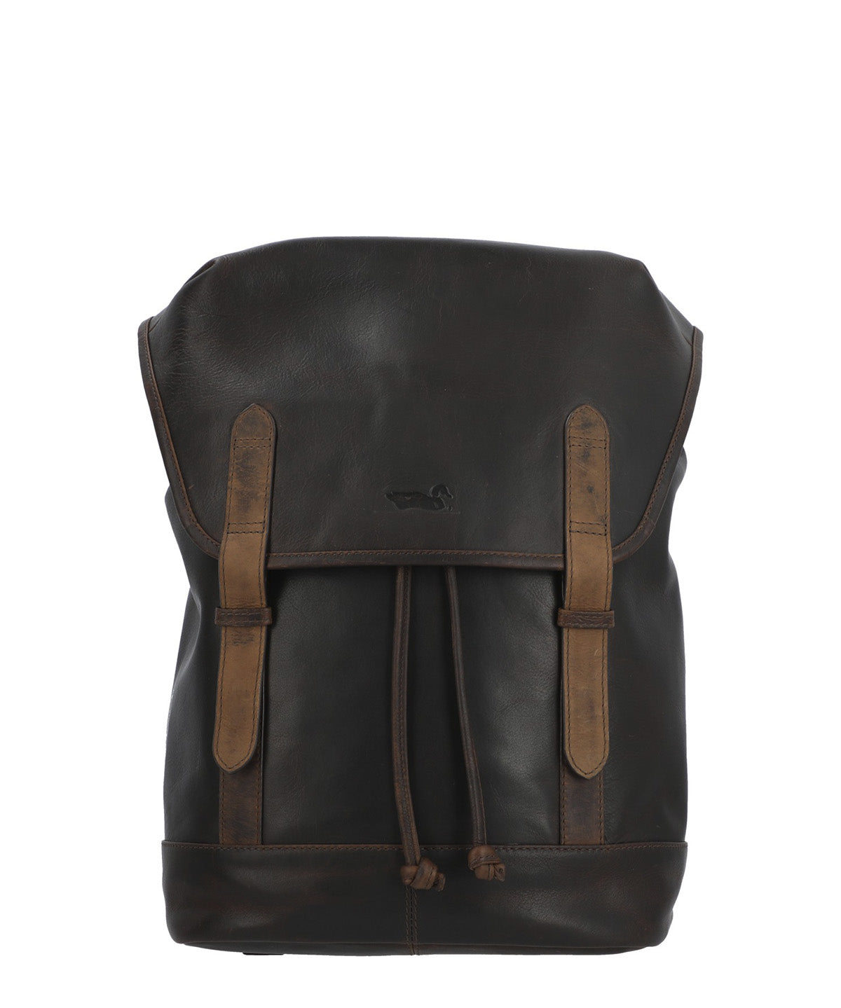 Mochila Cuero Hombre Tc Steven Back Café Rockford