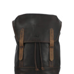 Mochila Cuero Hombre Tc Steven Back Café Rockford