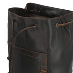 Mochila Cuero Hombre Tc Steven Back Café Rockford