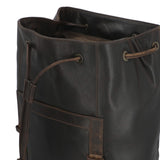 Mochila Cuero Hombre Tc Steven Back Café Rockford