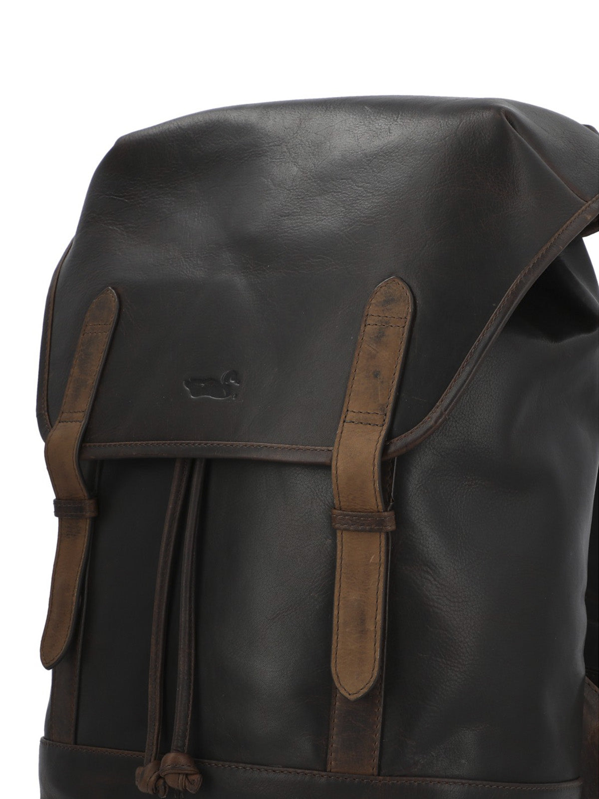 Mochila Cuero Hombre Tc Steven Back Café Rockford