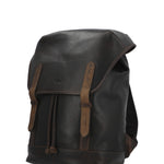 Mochila Cuero Hombre Tc Steven Back Café Rockford