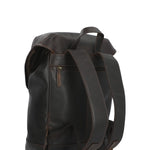 Mochila Cuero Hombre Tc Steven Back Café Rockford