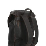 Mochila Cuero Hombre Tc Steven Back Café Rockford
