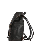 Mochila Cuero Hombre Tc Steven Back Café Rockford