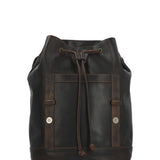 Mochila Cuero Hombre Tc Steven Back Café Rockford