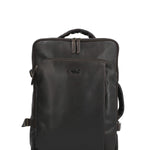Mochila Cuero Hombre Tc Stanley Back Café Rockford