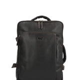 Mochila Cuero Hombre Tc Stanley Back Café Rockford