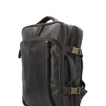 Mochila Cuero Hombre Tc Stanley Back Café Rockford