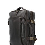 Mochila Cuero Hombre Tc Stanley Back Café Rockford