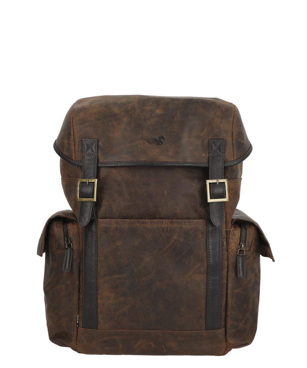 Mochila Cuero Hombre Oh Stephen Back Café Rockford