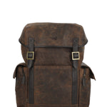 Mochila Cuero Hombre Oh Stephen Back Café Rockford