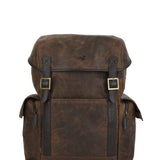 Mochila Cuero Hombre Oh Stephen Back Café Rockford