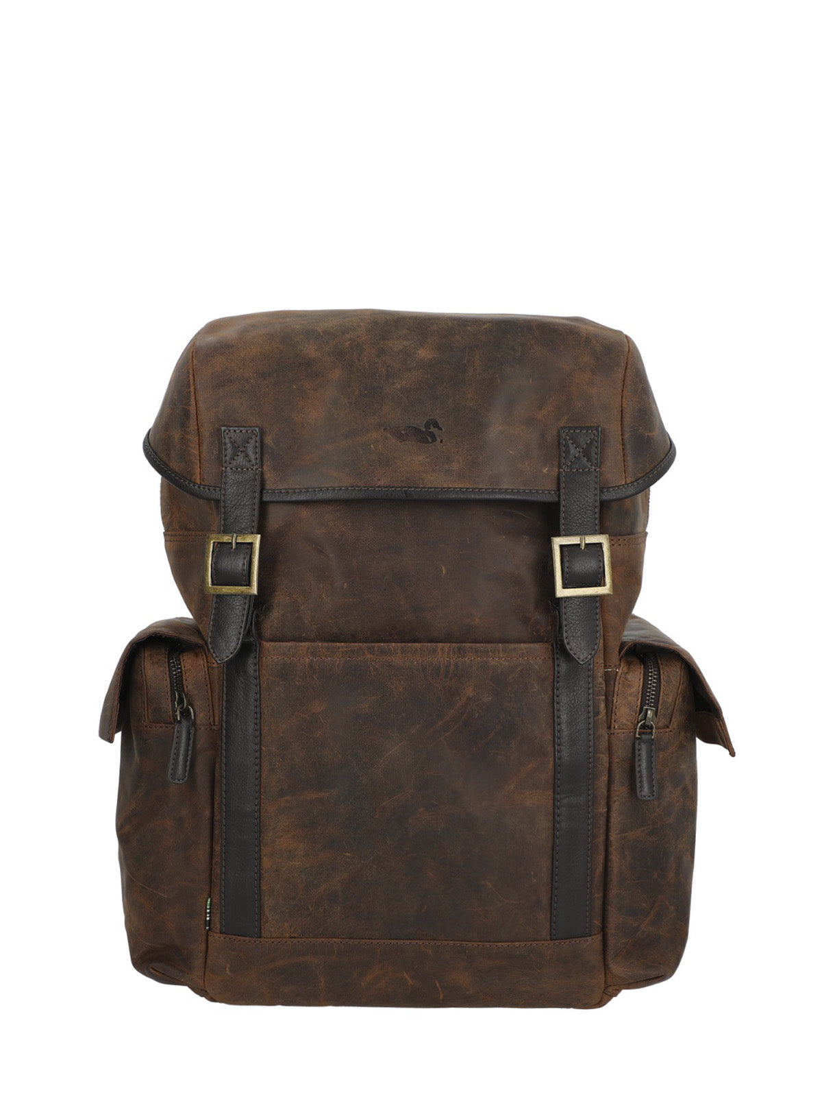 Mochila Cuero Hombre Oh Stephen Back Café Rockford