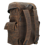 Mochila Cuero Hombre Oh Stephen Back Café Rockford
