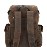 Mochila Cuero Hombre Oh Stephen Back Café Rockford