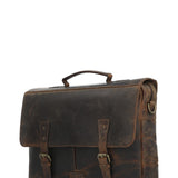 Maletín Cuero Hombre Oh Sullivan Bag Café Rockford
