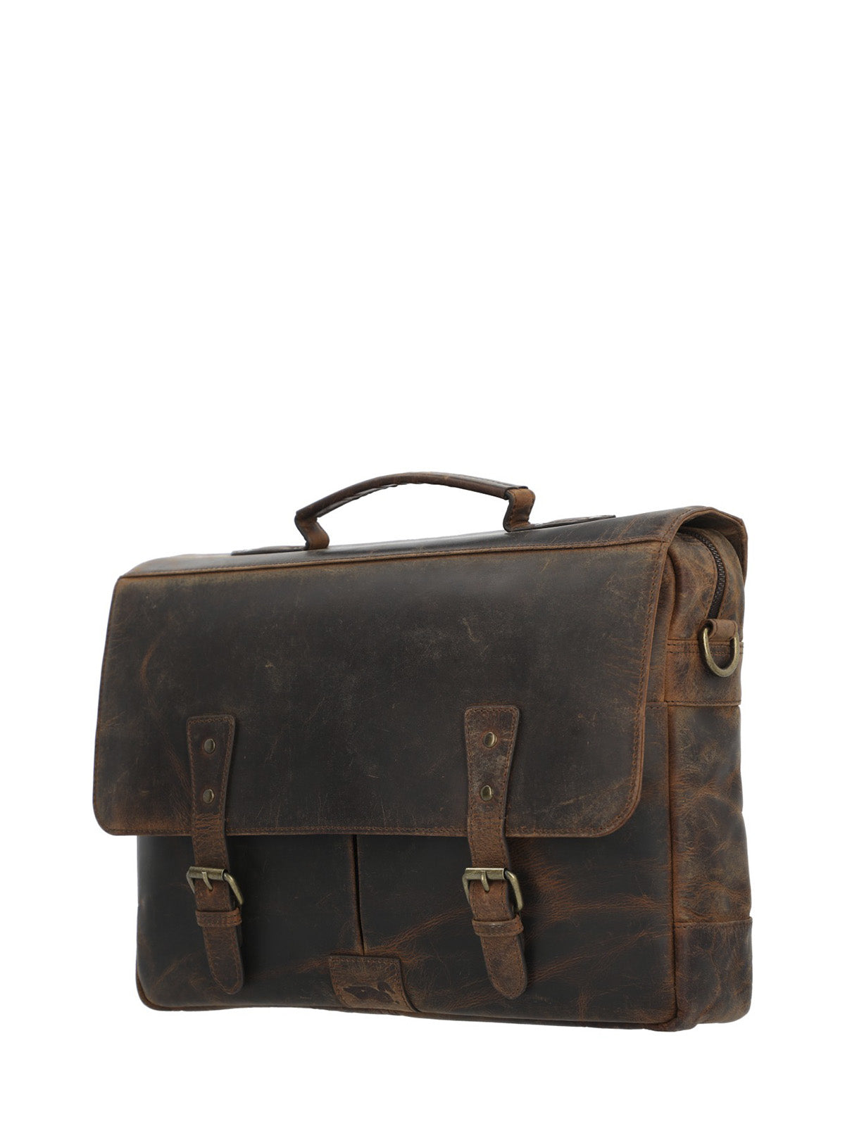 Maletín Cuero Hombre Oh Sullivan Bag Café Rockford