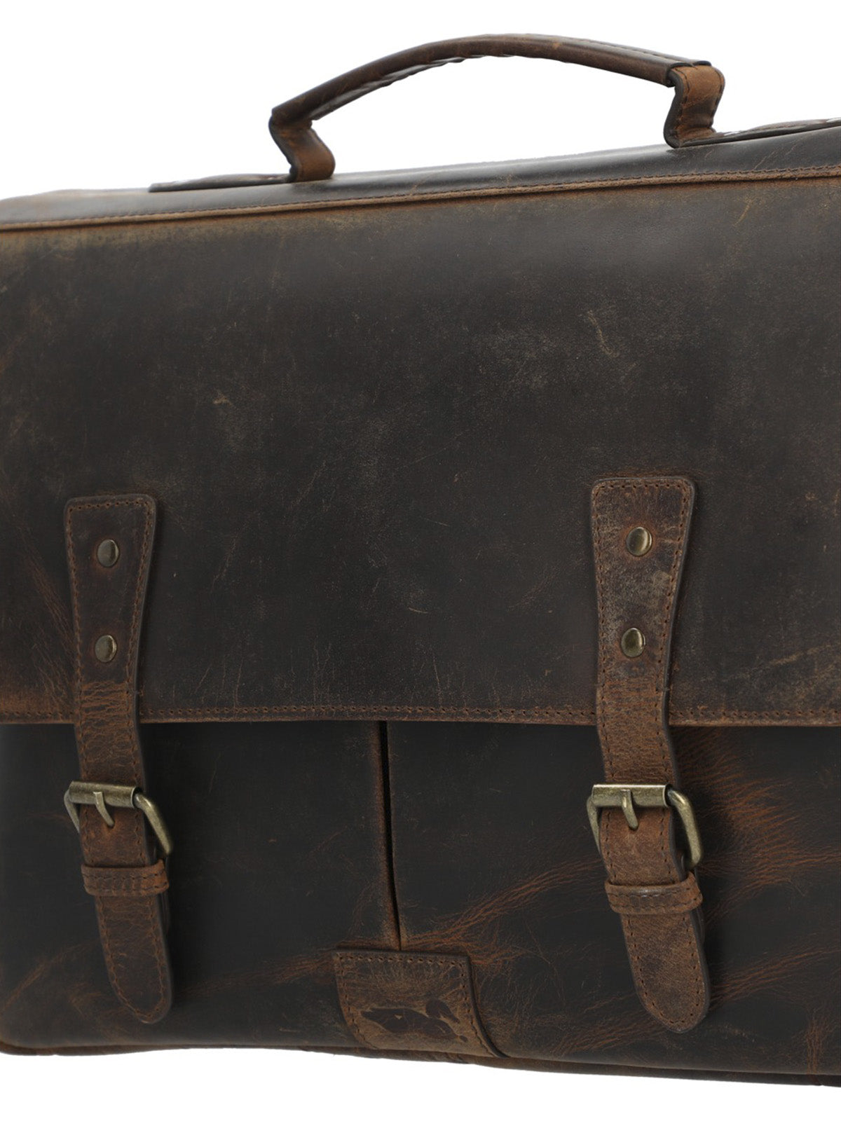 Maletín Cuero Hombre Oh Sullivan Bag Café Rockford