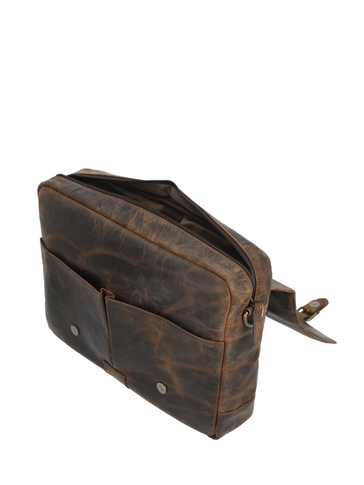 Maletín Cuero Hombre Oh Sullivan Bag Café Rockford