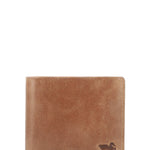 Billetera Cuero Hombre Fd Steven Coin Tan Rockford