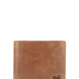Billetera Cuero Hombre Fd Steven Coin Tan Rockford