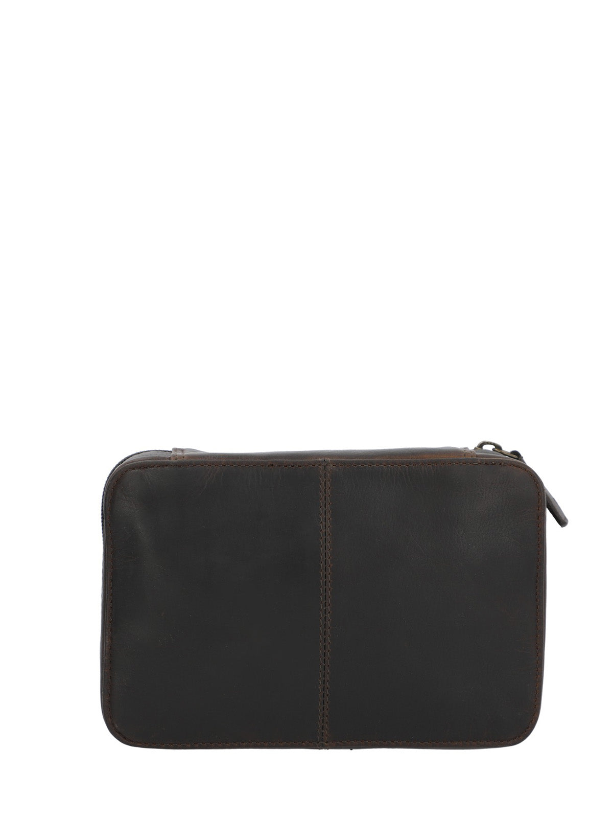 Estuche Cuero Hombre Tc Tech Organizer Café Rockford