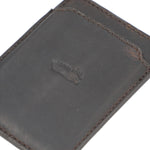 Billetera Cuero Hombre Tc Cellphone Card Café Rockford