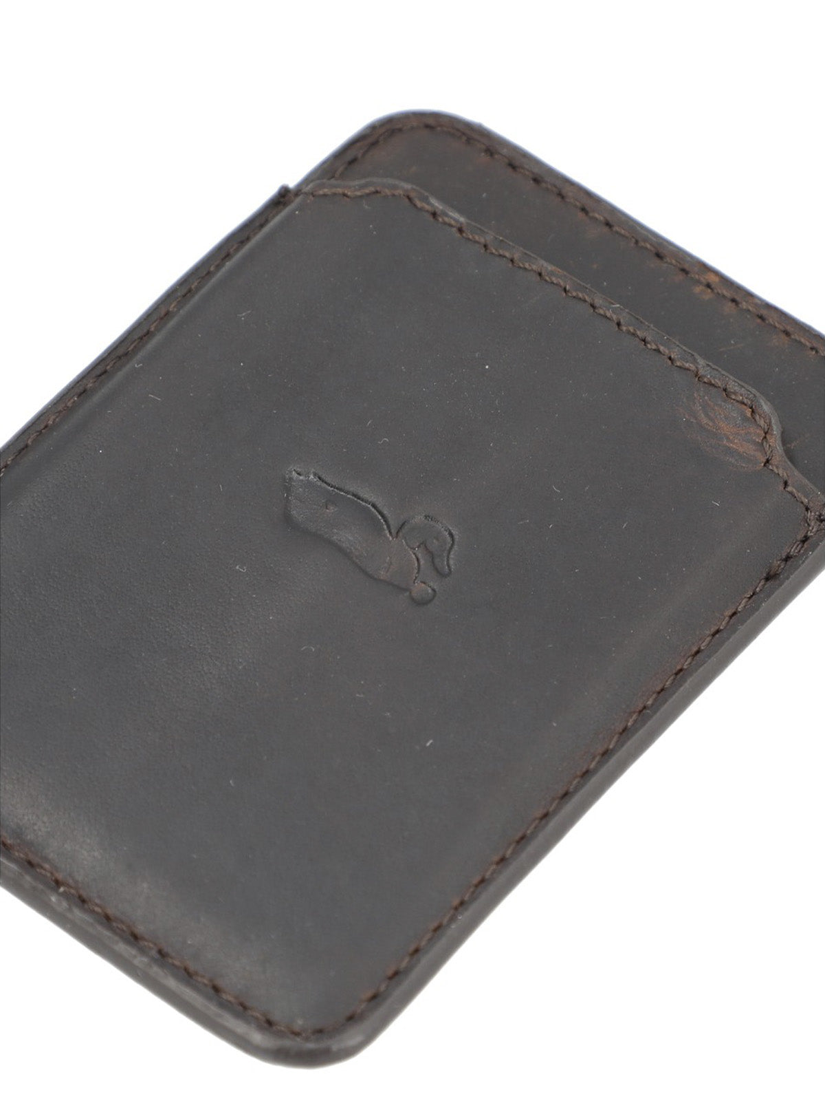 Billetera Cuero Hombre Tc Cellphone Card Café Rockford