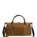 Bolso Cuero Hombre Sz Shaw Travel Tan Rockford